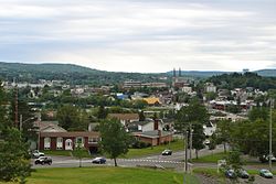Edmundston NB skyline